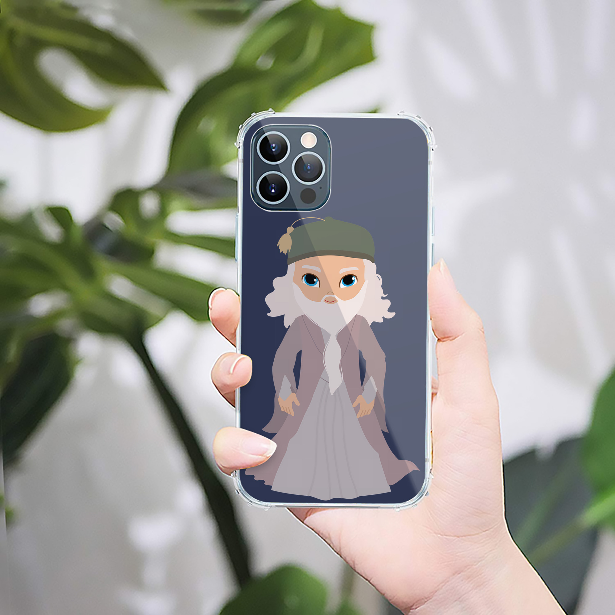 （画像用） Harry Potter ハリー・ポッターシリーズ 【iPhone 12シリーズ対応】透明スマホケース（クリアソフトケース）